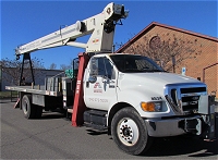 Rappahannock Roofing Company roofing crane